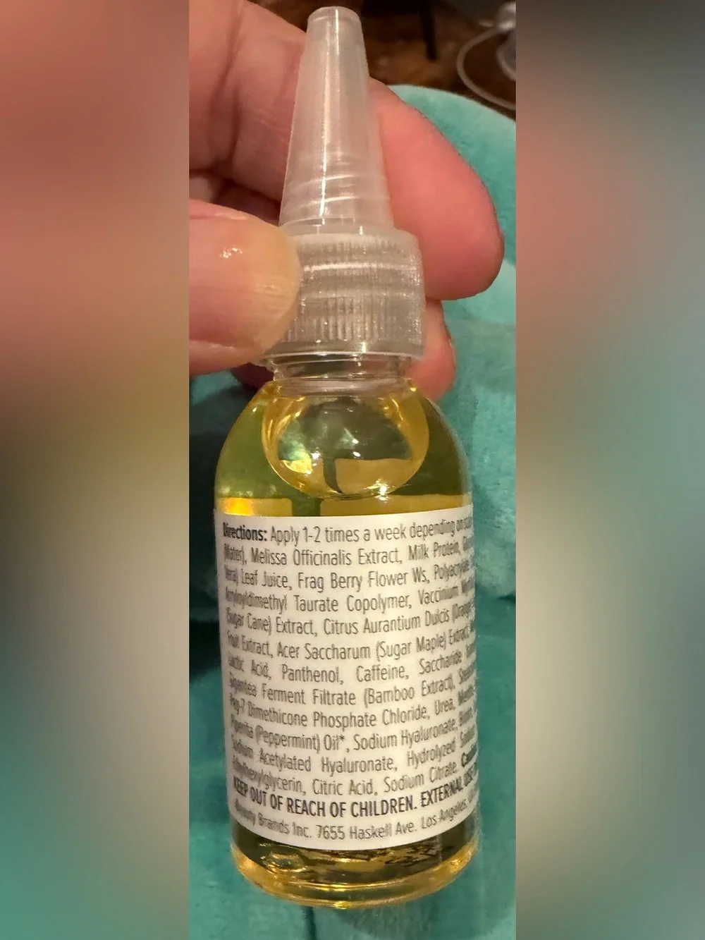 Adagio Cooling Scalp Serum - Clarifying Treatment (Yellow)